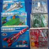 Bandai Thunderbird Model Kit 1 and 2 and 3