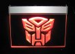 Transformers Logo Light Sign - Autobots